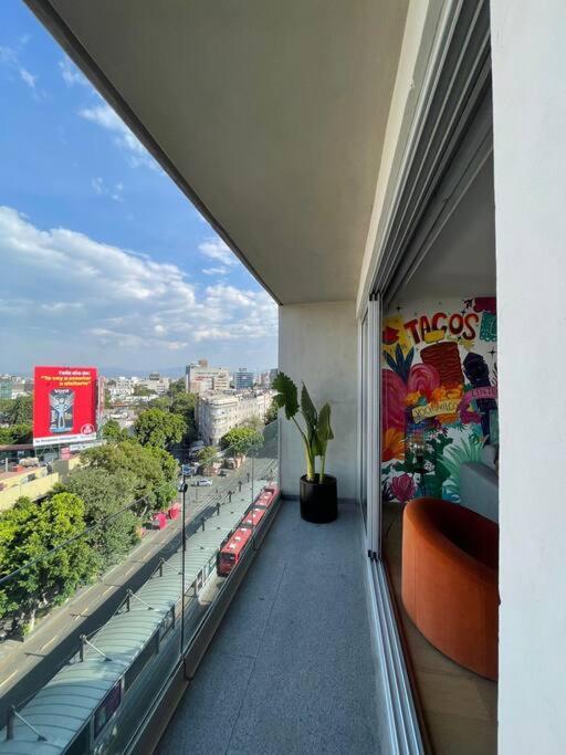 Apartamento Depto Con Alberca Zona Condesa México DF Exterior foto
